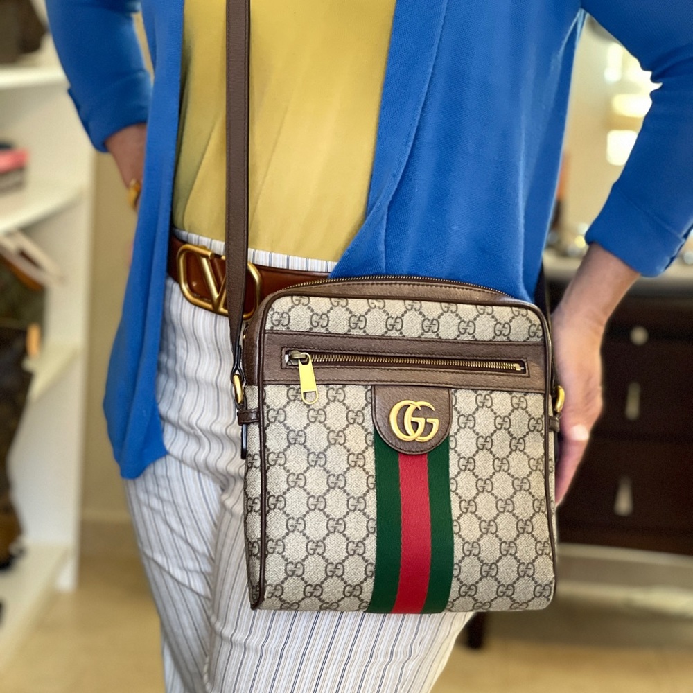 GUCCI GG OPHIDIA MESSENGER BAG
